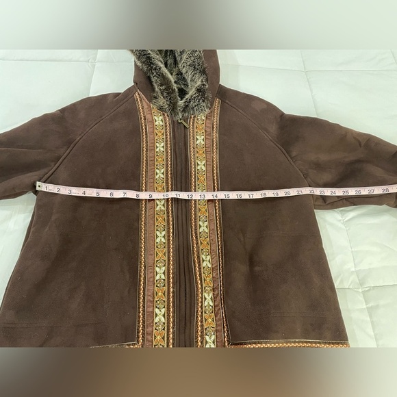 Coldwater Creek Faux Fur Jacket - Picture 9 of 12